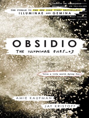 cover image of Obsidio